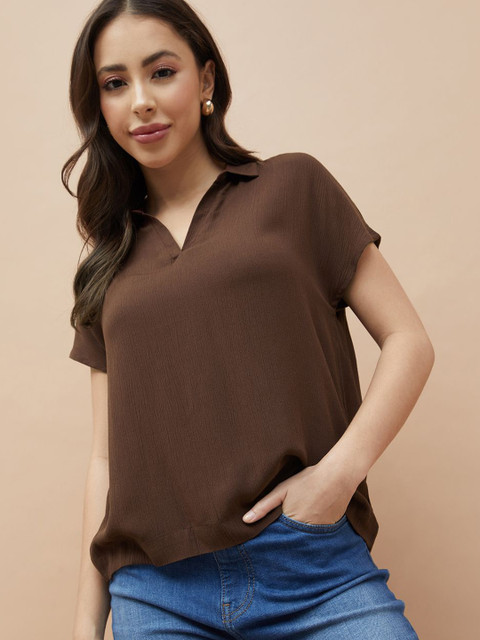 Fame Forever by Lifestyle Polo Collar T-shirt