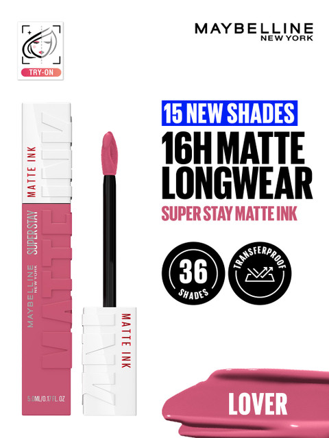 Maybelline New York Super Stay Matte Ink Liquid Lipstick 5 ml - Lover 15