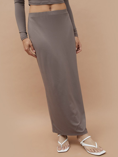 Ginger by Lifestyle Mid-Rise Straight Maxi Skirts