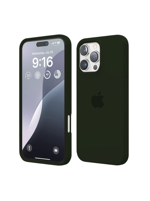 INNOPACE Unisex iPhone 16 Pro Max Solid Drop Protection Back Case