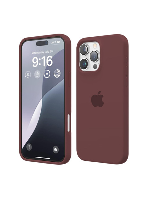 INNOPACE Unisex iPhone 16 Pro Max Solid Drop Protection Back Case