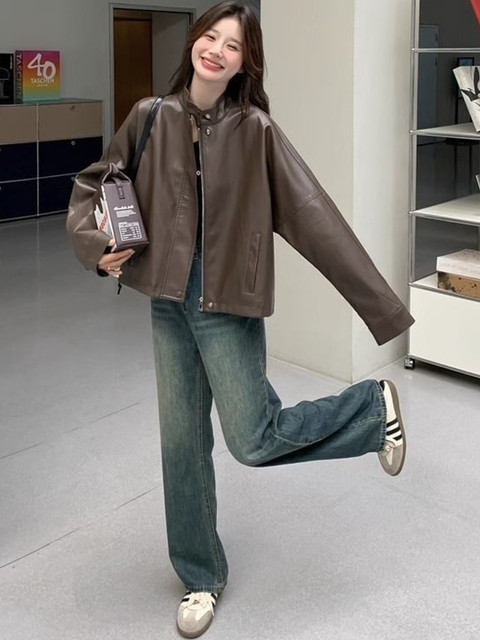 HERE&NOW Women Mock Collar Open Front Jacket