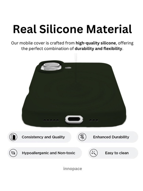 INNOPACE Silicone iPhone 16 Plus Back Case - Image 5