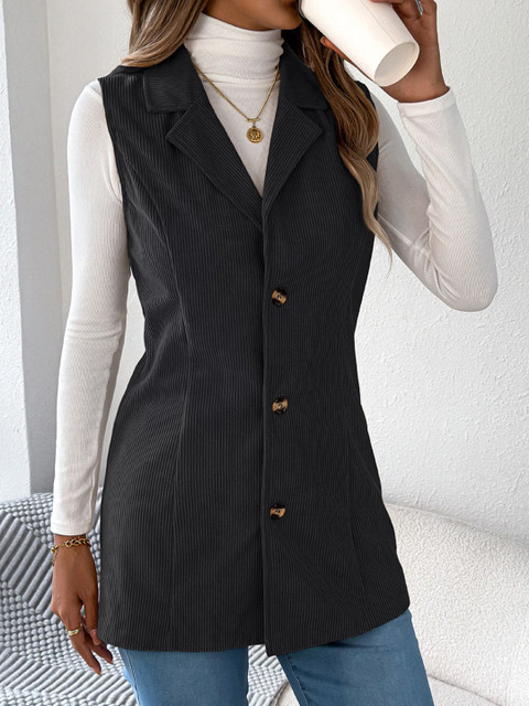 StyleCast x Revolte Women Single-Breasted Overcoat