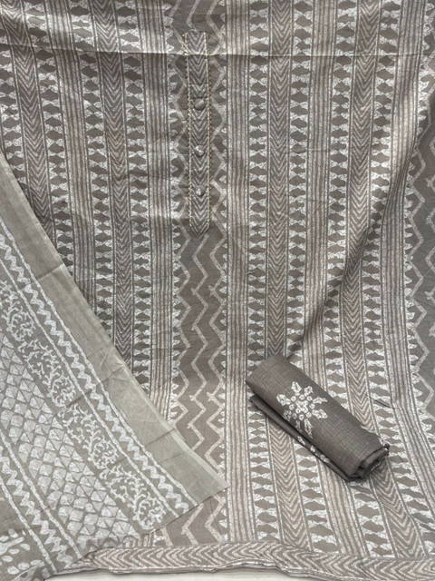 Moda Rapido Batik Printed Unstitched Dress Material - Image 2