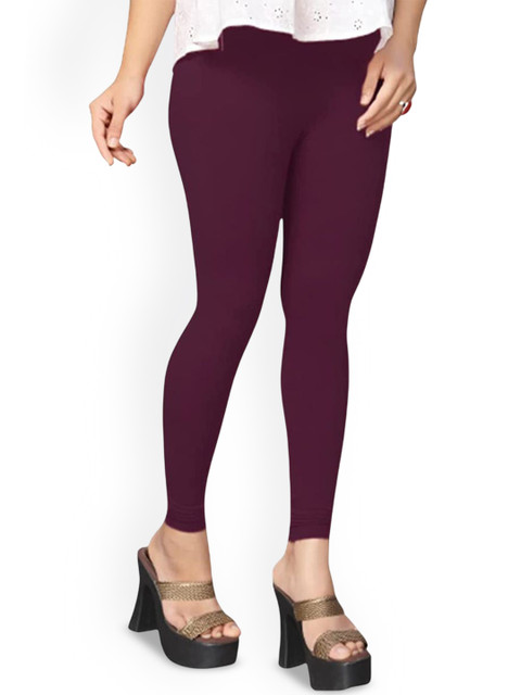 Thrifty Thread Women Mid-Rise Ankle-Length Leggings
