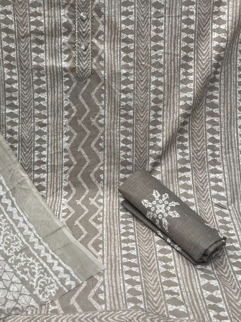 Moda Rapido Batik Printed Unstitched Dress Material - Image 3