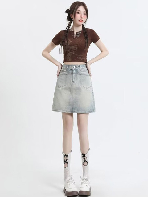 StyleCast Women Cotton A-Line Mini Skirts