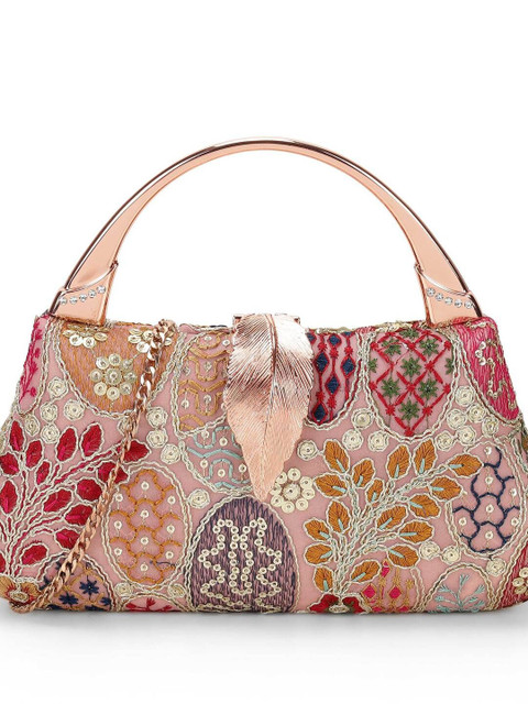 Mochi Printed Box Clutch