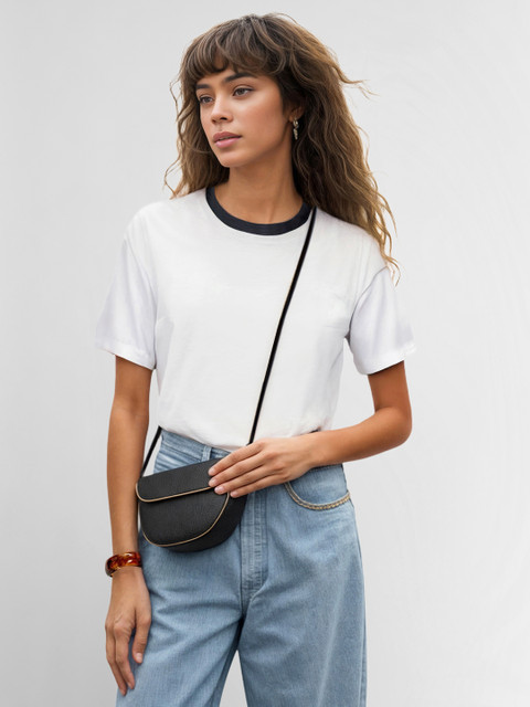 The Roadster Life Co. Drop-Shoulder Sleeves Boxy T-shirt