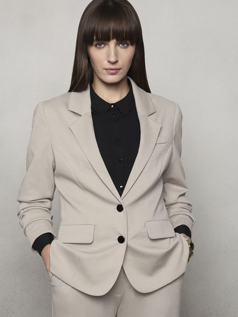 Vero Moda Single-Breasted Lapel Collar Formal Blazer