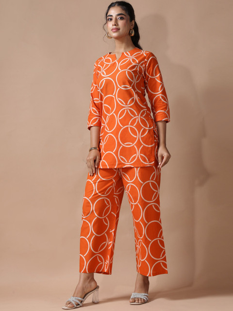 Anouk Rustic Women Printed Pure Cotton Co-Ords - Image 3