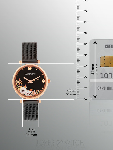 JOKER & WITCH Women Dial & Stainless Steel Straps Analogue Watch AMWW898 - Image 7