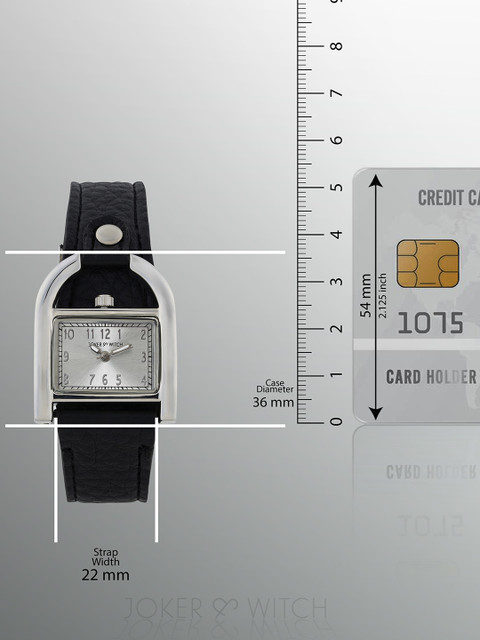 JOKER & WITCH Women Dial & Leather Straps Analogue Watch AMWW1006 - Image 7