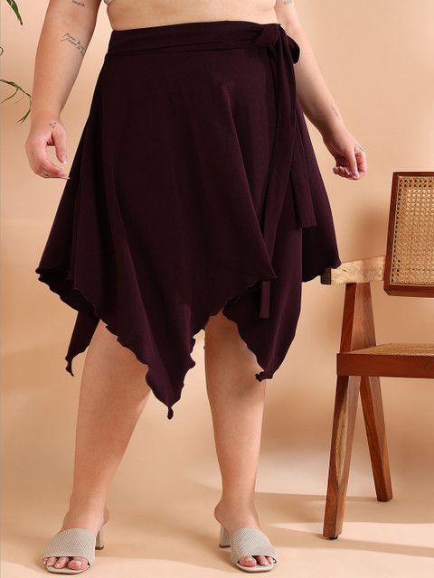 BAESD Women Slip-On Wrap Skirts