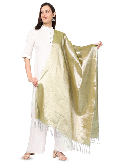 Fashily Tissue Silk Dupatta With Zari