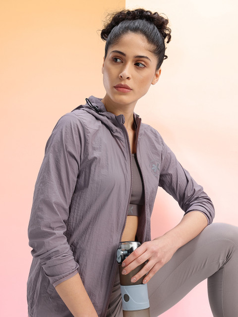 HRX by Hrithik Roshan Rapid Dry Reflective Strip Running Sporty Jacket