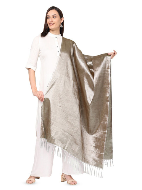 Fashily Tissue Silk Dupatta With Zari