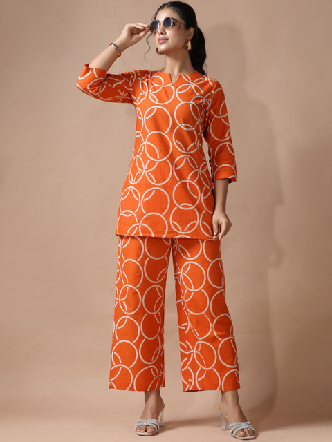 Anouk Rustic Women Printed Pure Cotton Co-Ords - Image 4