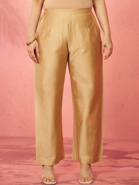 VASTRAMAY Women High-Rise Wide-Leg Palazzo