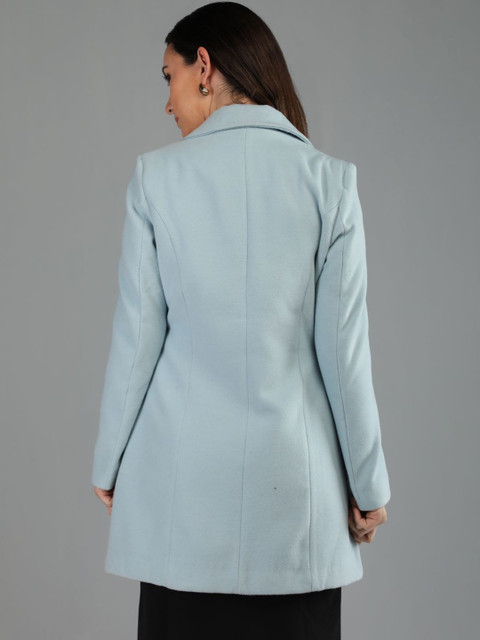 Roadster Women Solid Polyester Regular Fit Trench Coat - Image 5