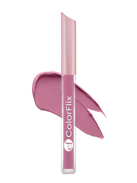 COLORFLIX Luxe Transfer Proof Matte Liquid Lipstick- 3 ml- Mauve Mermaid