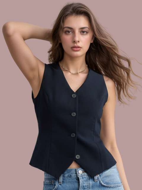 Moda Rapido Sleeveless Slim Fit Waistcoat