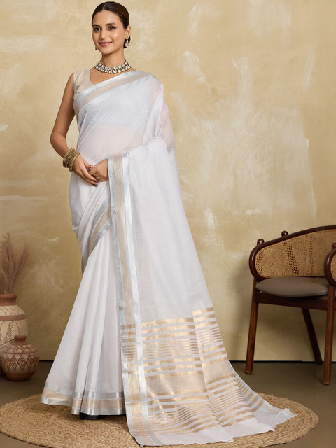 VASTRA-THE FACTORY STORE Woven Design Zari Saree