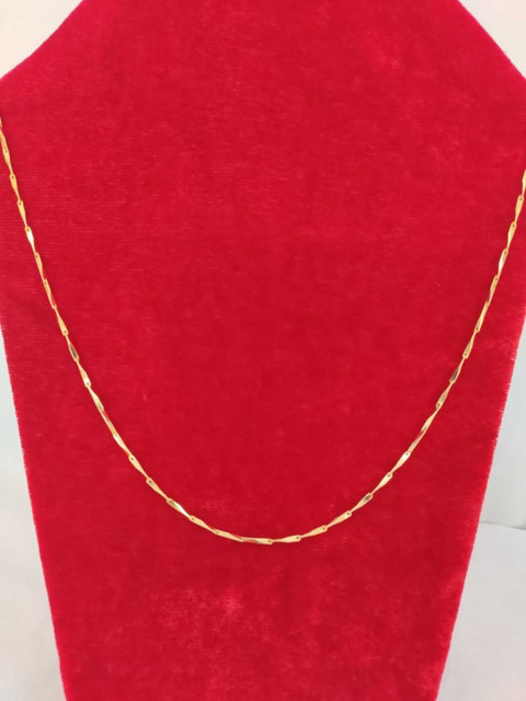 fashion fusion collection Unisex Gold-Plated Minimal Chain