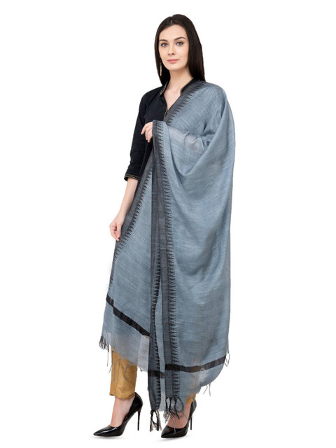 A R SILK DUPATTA HUB Cotton Dupatta - Image 3