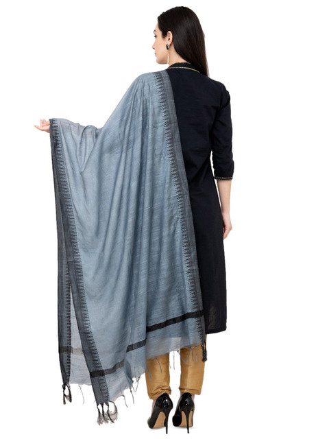 A R SILK DUPATTA HUB Cotton Dupatta - Image 4
