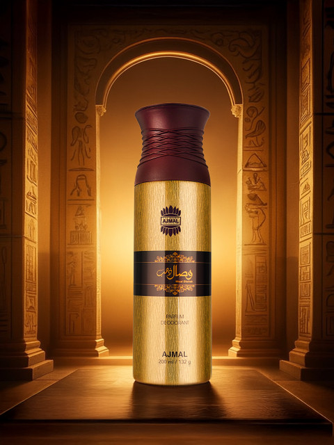 Ajmal Men Wisal Dhahab Rose Spicy Deo Spray - 200ml...