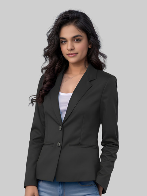 Moda Rapido Notched Lapel Single-Breasted Casual Blazer