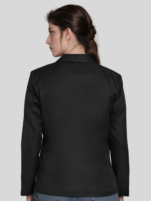 Moda Rapido Notched Lapel Collar Single-Breasted Formal Blazer - Image 4