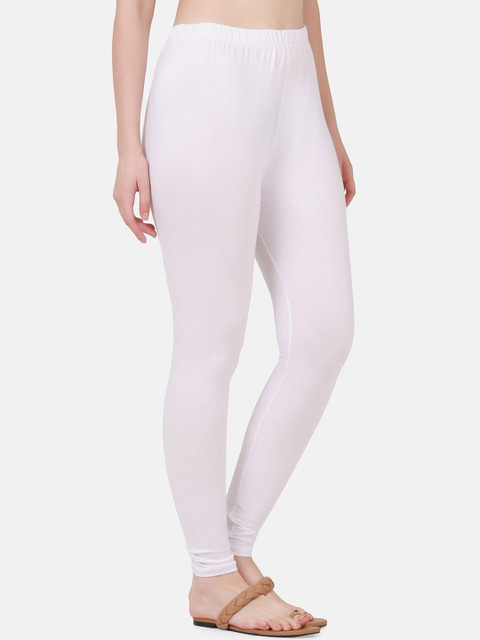 VANSIRI Pack Of 3 Pure Cotton Slim-Fit Ankle-Length Leggings - Image 4
