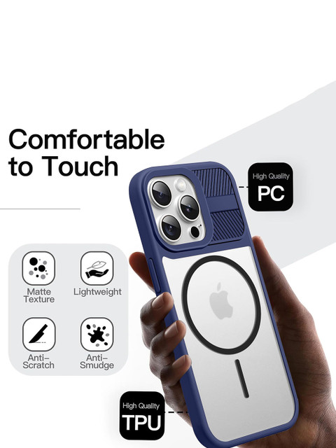 Karwan Unisex Mag-Safe iPhone 14 Pro Solid Back Case - Image 4