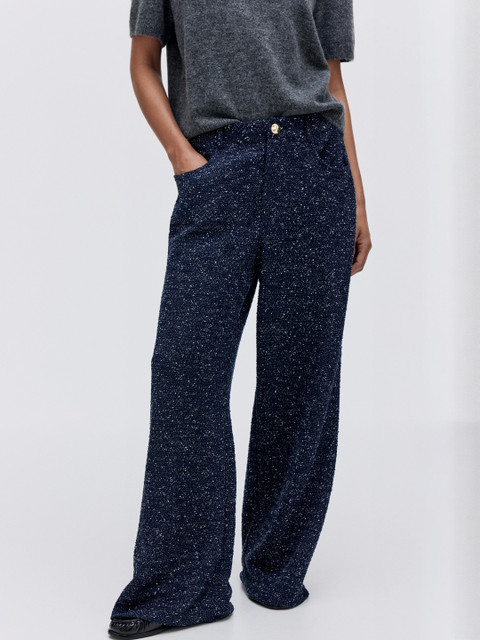 H&M Women Boucl Trousers