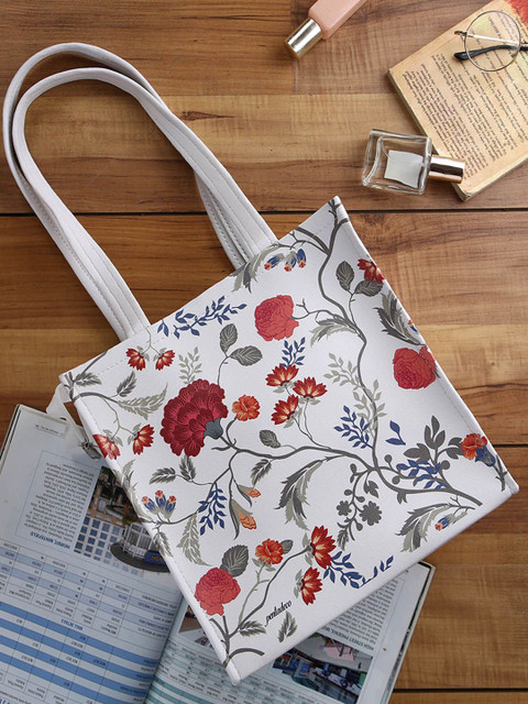 PENTADECO Floral Printed Lunch bags Travel Accessory