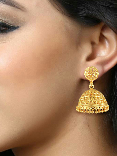 VIVASTRI Women Gold-Plated Alloy Earrings