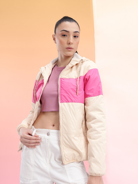 HRX by Hrithik Roshan Colourblocked Tailored Jacket