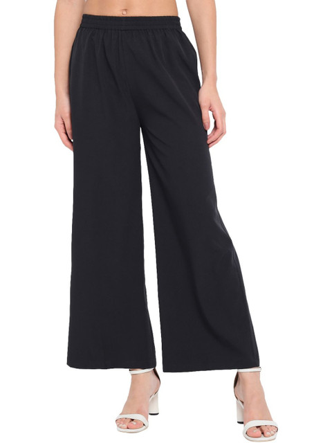 SZN Women Crepe Palazzos
