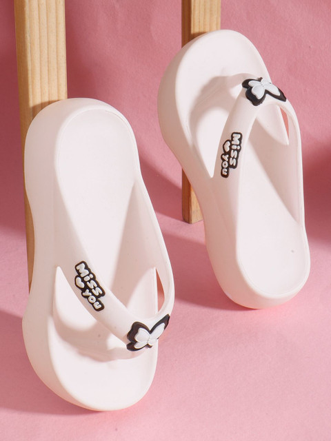 SUKUN Women Thong Flip-Flops