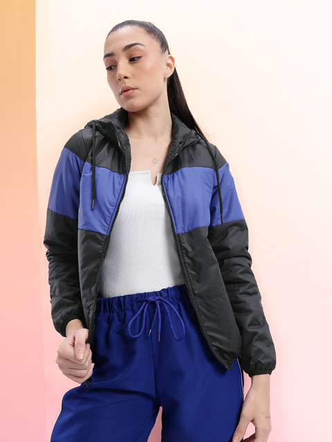 HRX by Hrithik Roshan Colourblocked Tailored Jacket