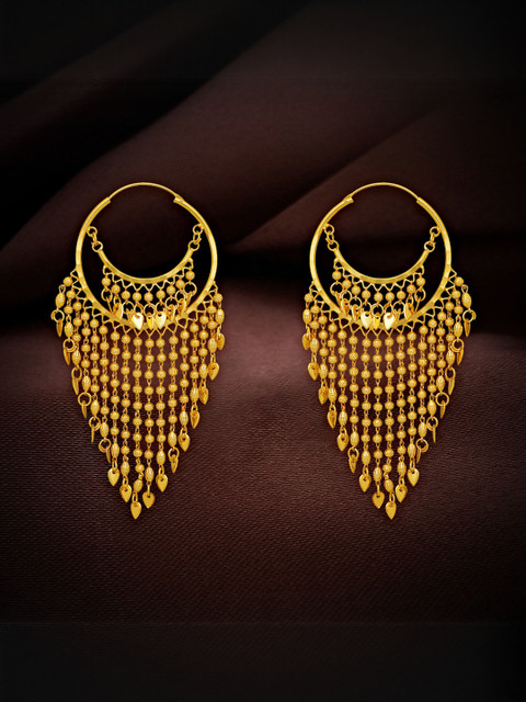Raj And Deb Gold-Plated Brass Earrings