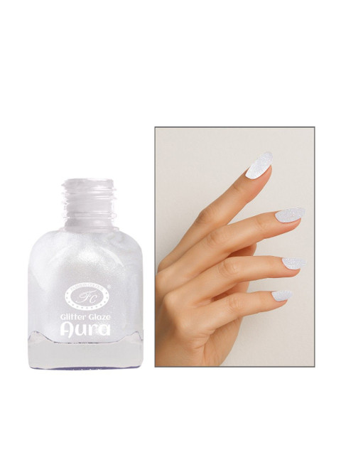 Fashion Colour Aura Glitter Glaze Nail Polish- 12 ml- Shade- 4417 - Image 2