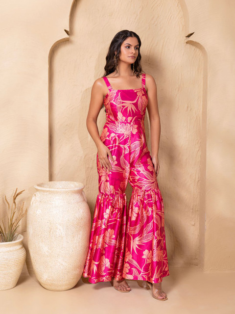 MABISH by Sonal Jain Women Bell Bottom Flare Jumpsuit