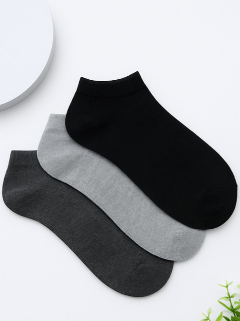 FIMS Unisex Pack Of 3 Ankle Length Sports Socks