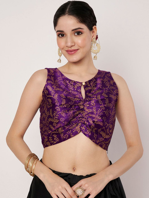 studio rasa Women Floral Print Crop Top