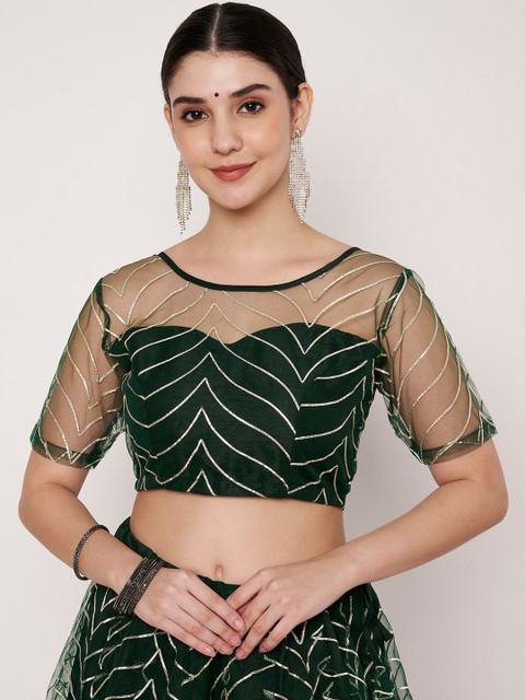 studio rasa Women Embroidered Crop Top
