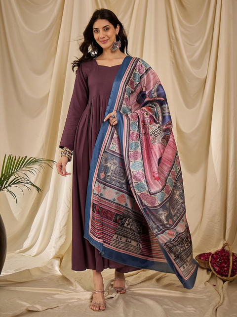 InWeave Floral Printed Dupatta